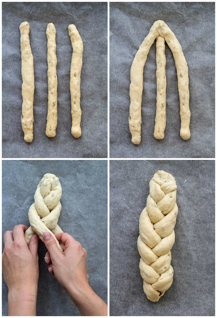 Homemade Braided Flutes with Sunflower Seeds