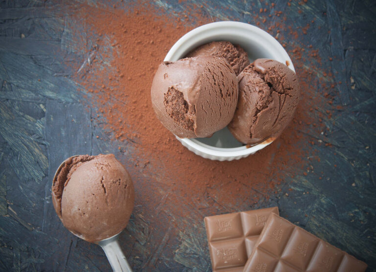 Recipe for Chocolate Ice Cream with Cocoa EASY recipe