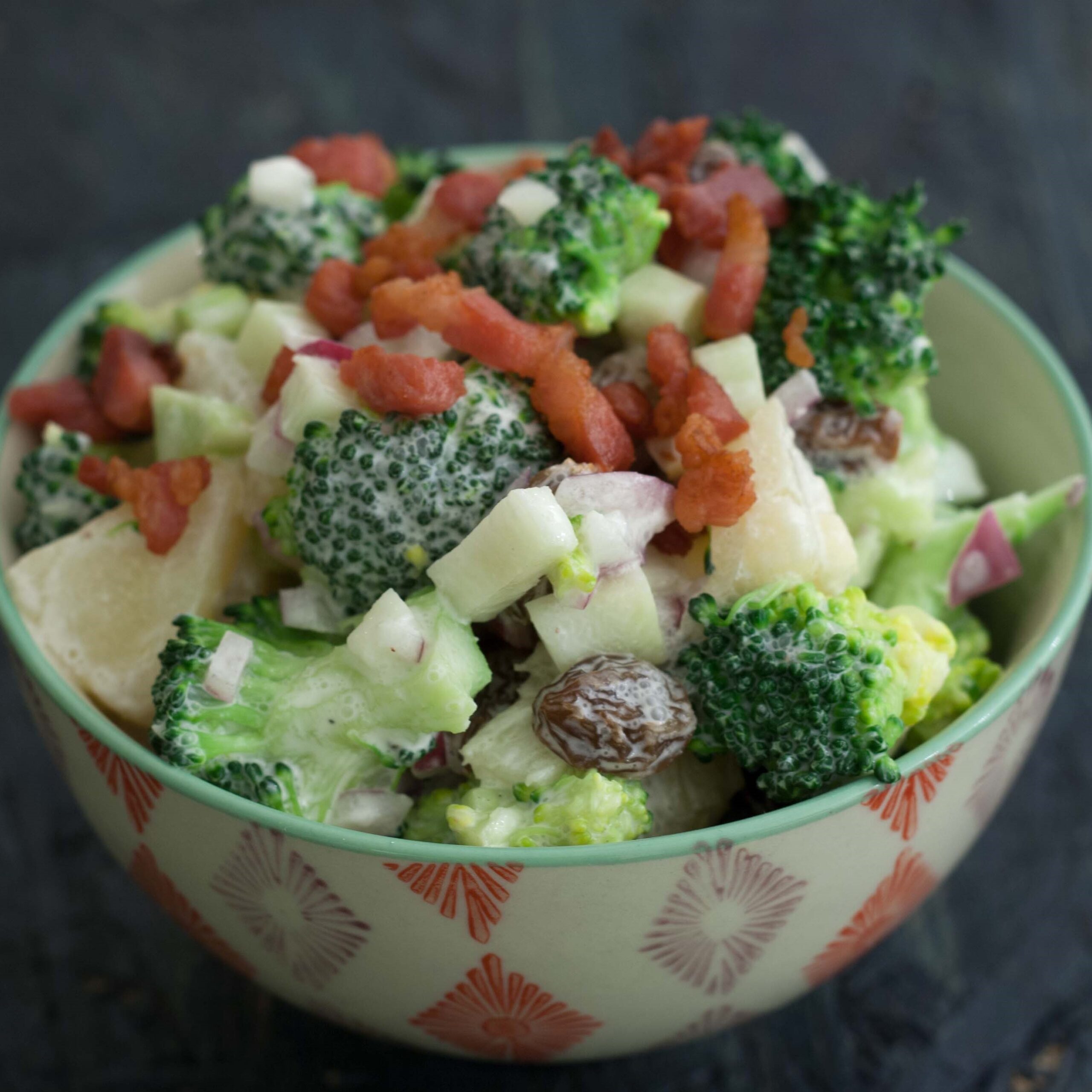 Recipe for Danish Broccoli Salad