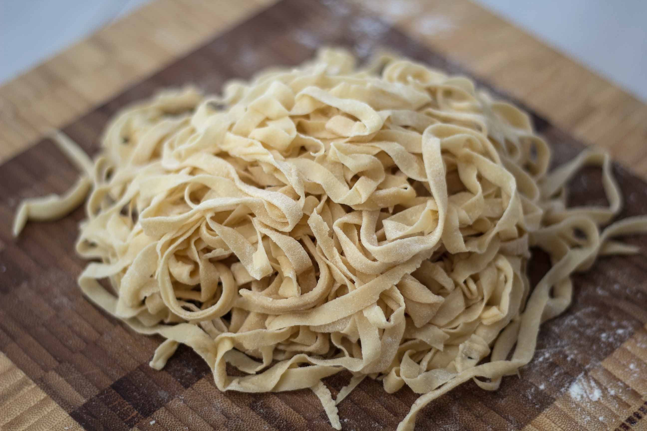 Recipe for Homemade Pasta the Nordic Way - Only Two Ingredients!