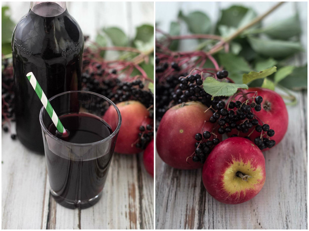 Recipe for homemade Elderberry Juice