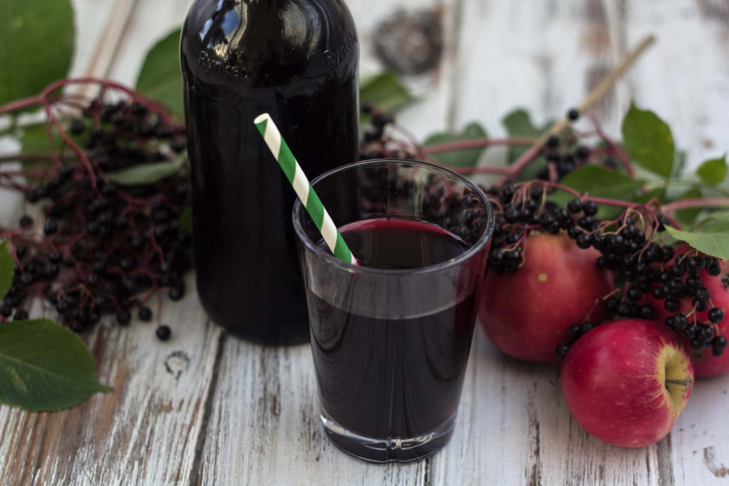 Elderberry juice on sale