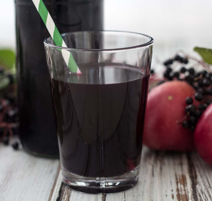 Recipe for Homemade Elderberry Juice