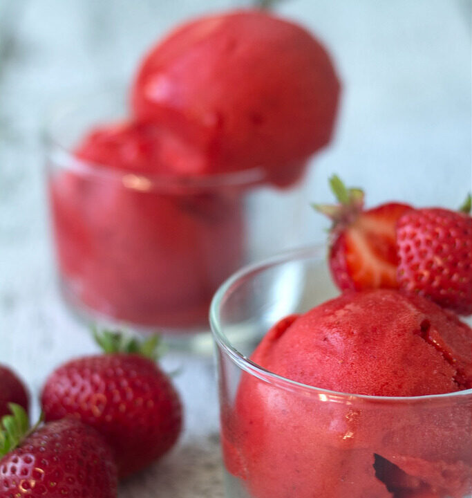Recipe for Strawberry Sorbet