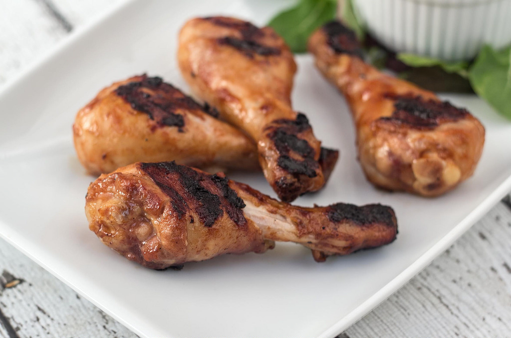 Recipe for Barbeque Marinated Chicken Drumsticks