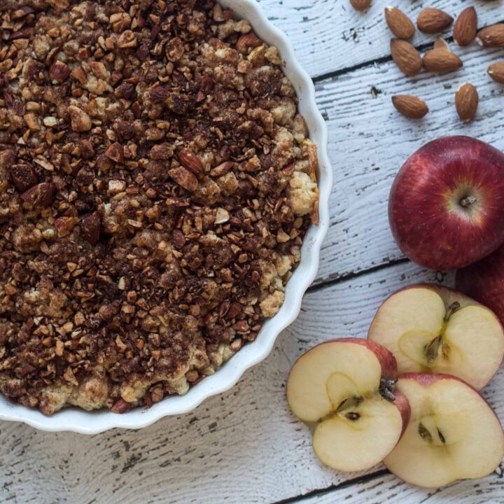 Recipe For Nordic Cinnamon Crumble Apple Pie Done In 45 Minutes