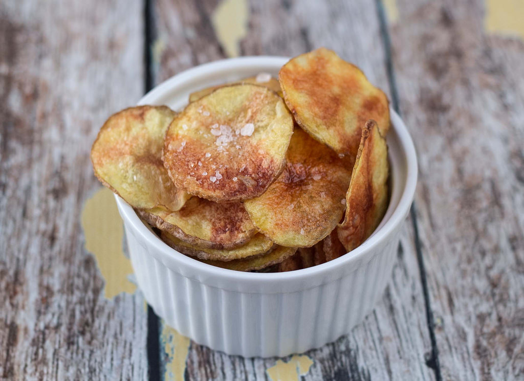 Microwave Potato Chips | Super easy recipe