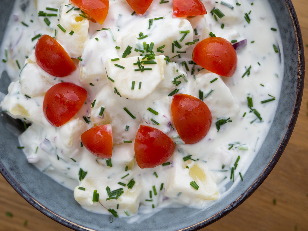 Danish Cold Potato Salad (Kold Kartoffelsalat) - Nordic Food &amp; Living