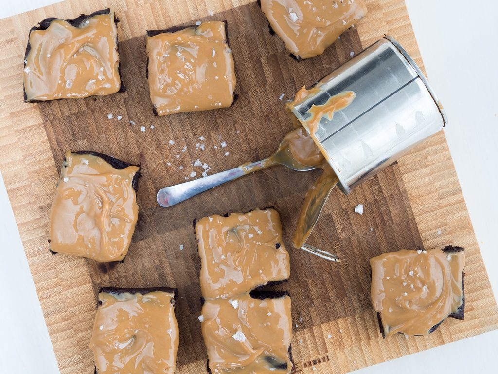 Recipe for Salted Dulce De Leche Brownie