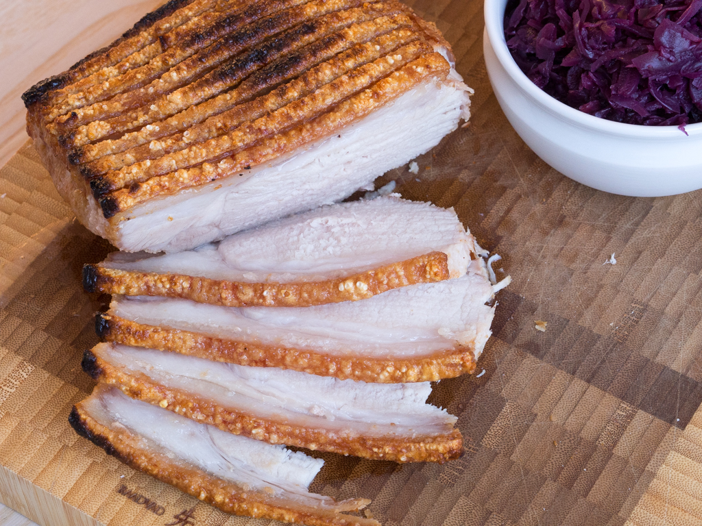 Nordic Roast Pork With Crackling Flaeskesteg The Best Recipe