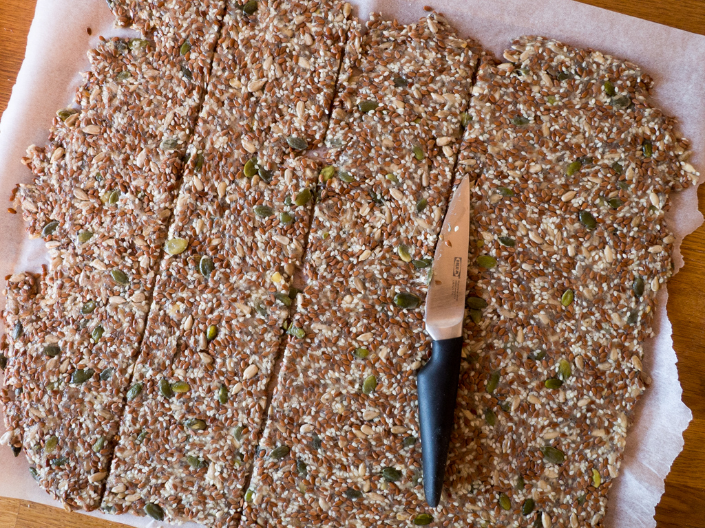 Recipe for Five Seeds Crackers