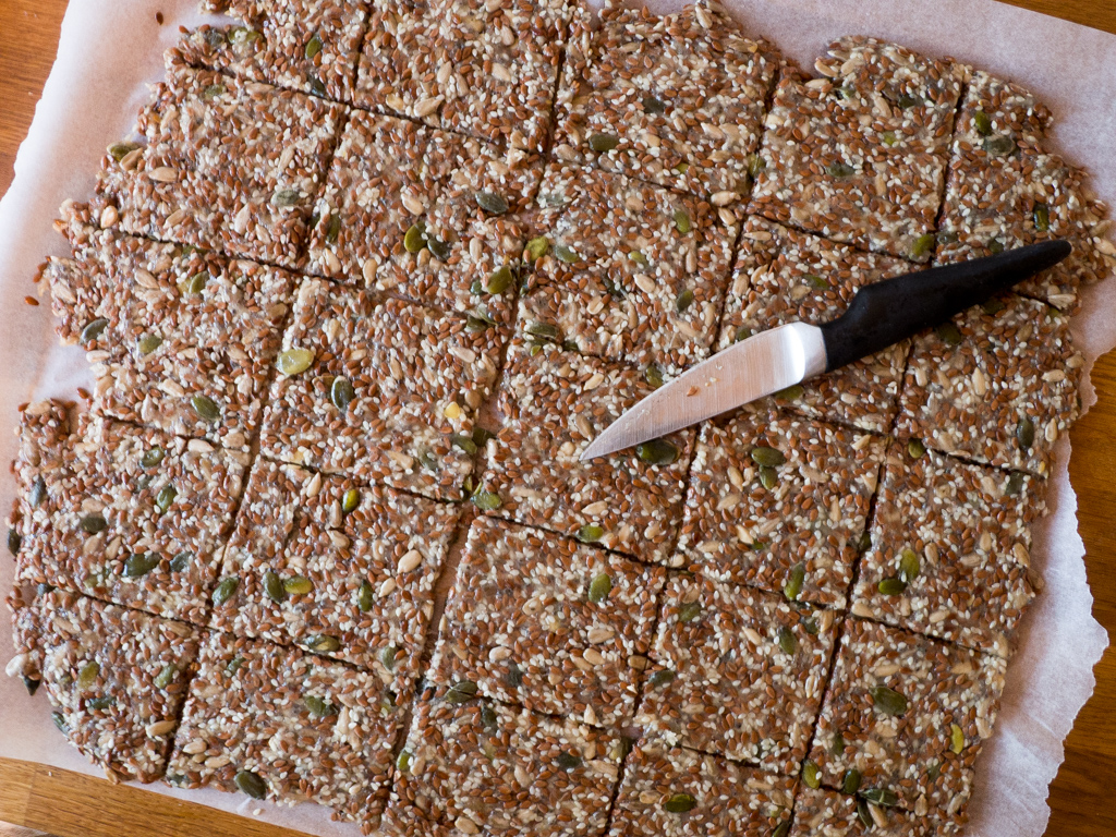 Recipe for Five Seeds Crackers