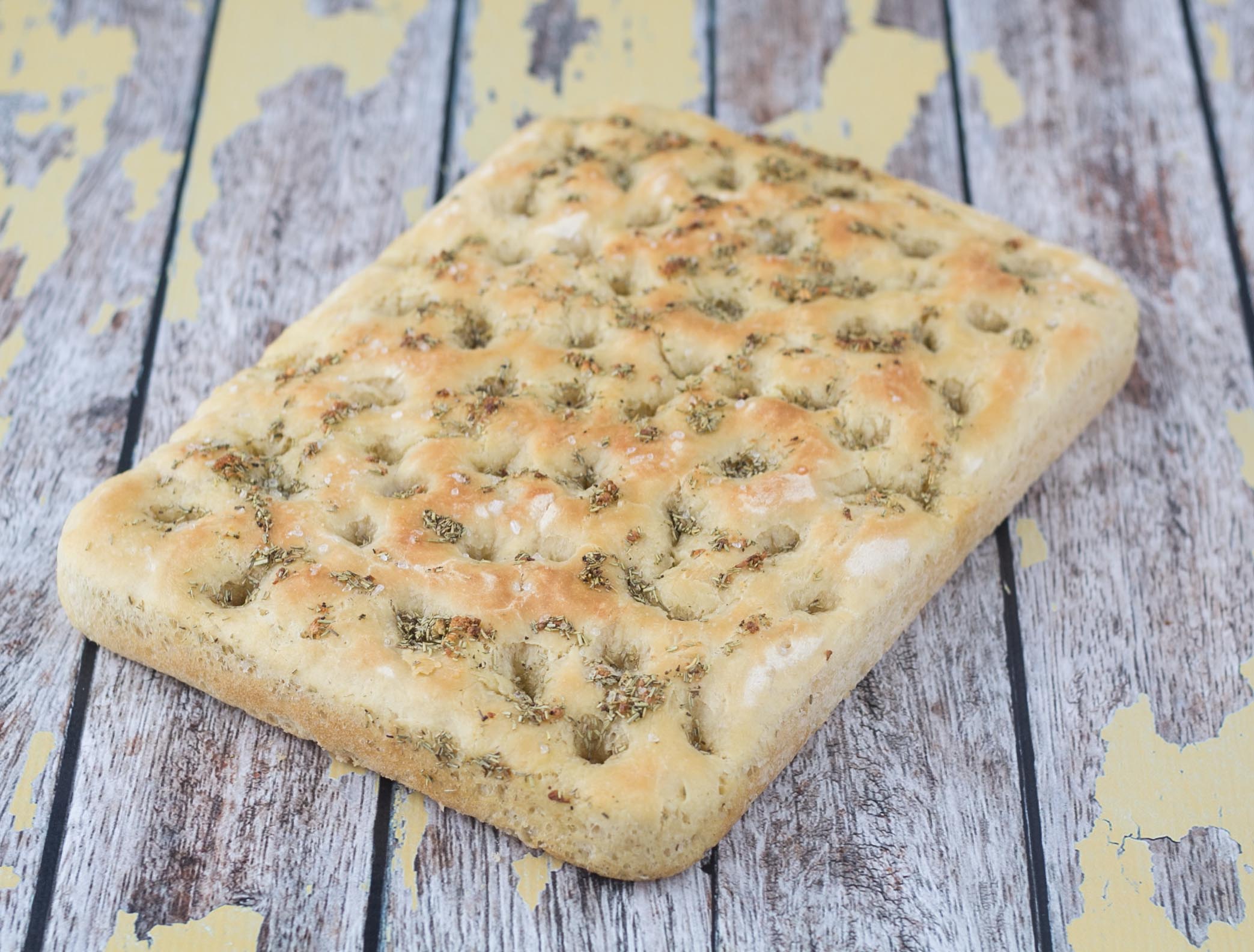 Recipe for Homemade Focaccia bread