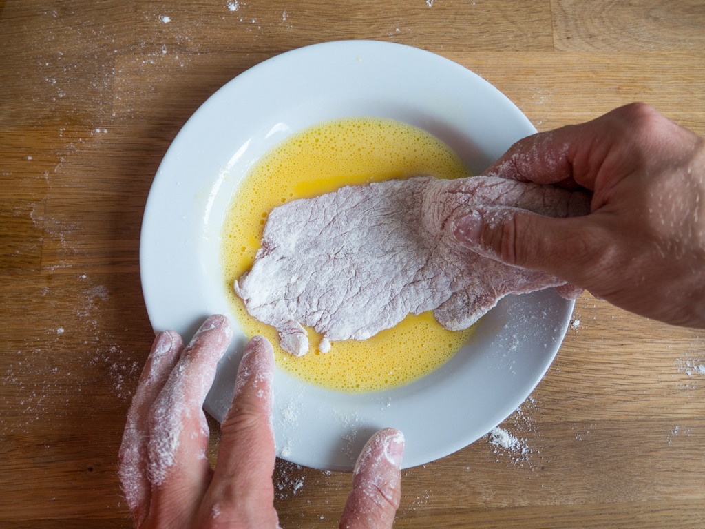 Recipe for Homemade German Pork Schnitzel