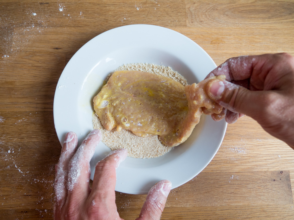 Recipe for Homemade German Pork Schnitzel