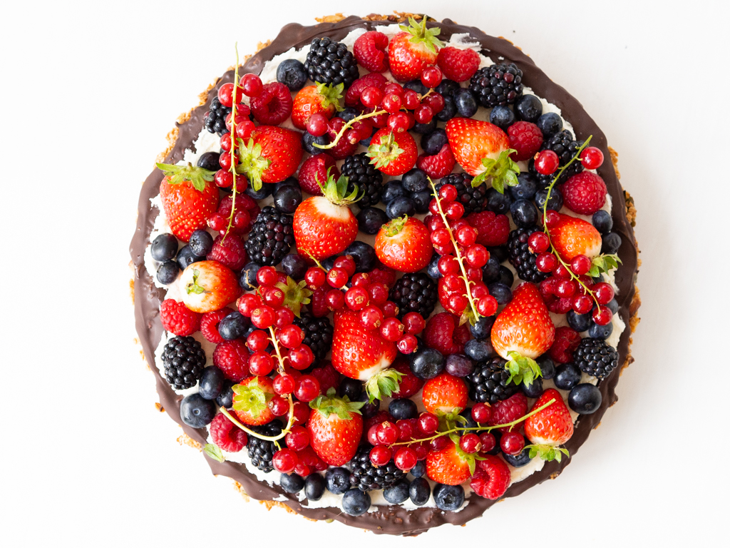 Recipe for Nordic Granola Berry Pie