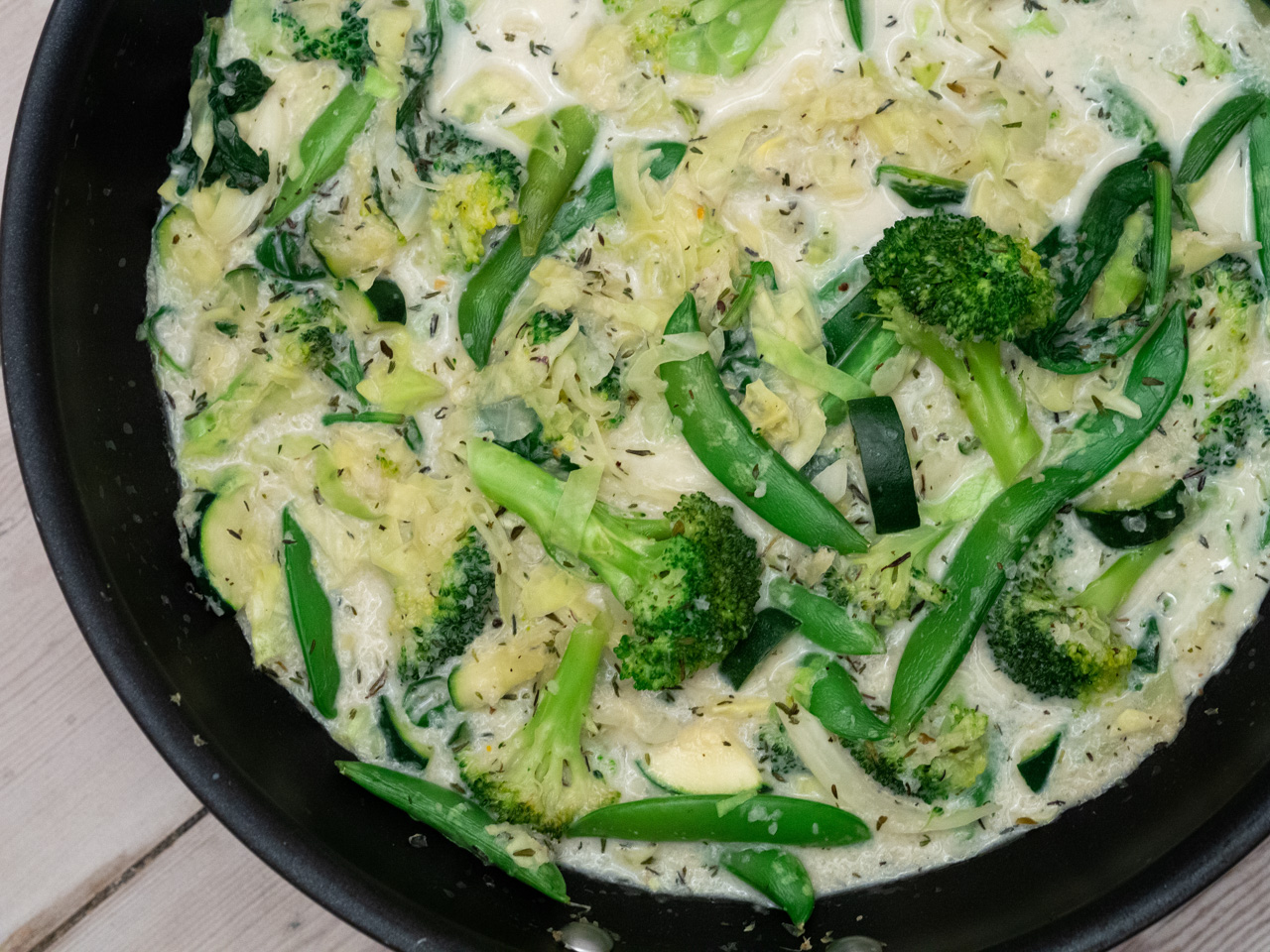 Recipe for Nordic One-pot Creamy Broccoli Spinach