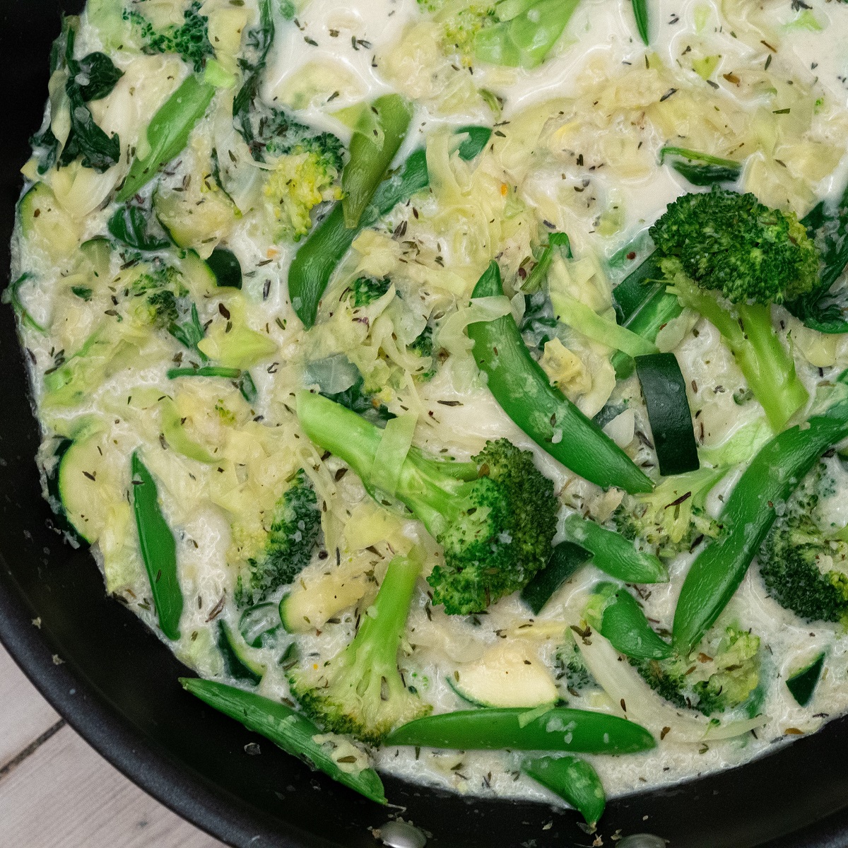 Recipe for Nordic One-pot Creamy Broccoli Spinach